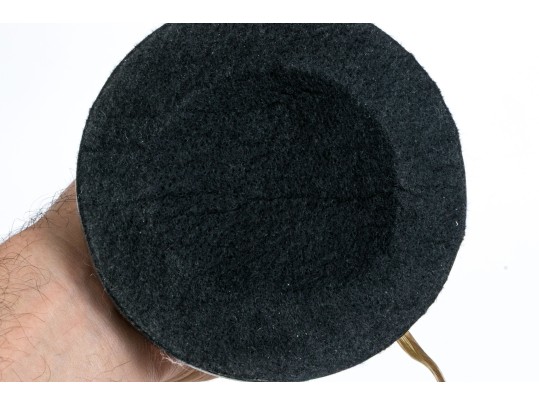 Pair Of Ebonized And Gilt Candlestick Form Table Lamps