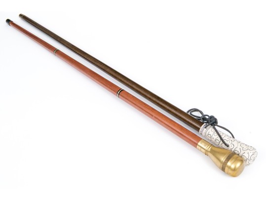 Collection Of Two Vintage Walking Canes