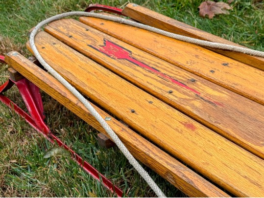 Vintage Model 51 Flexible Flyer Sled