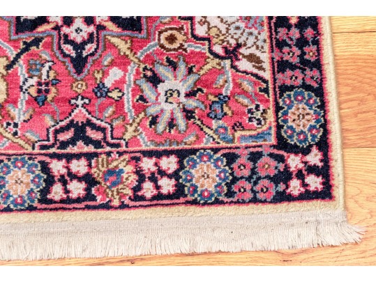 Hand-Knotted Wool Accent Carpet, 5'-10