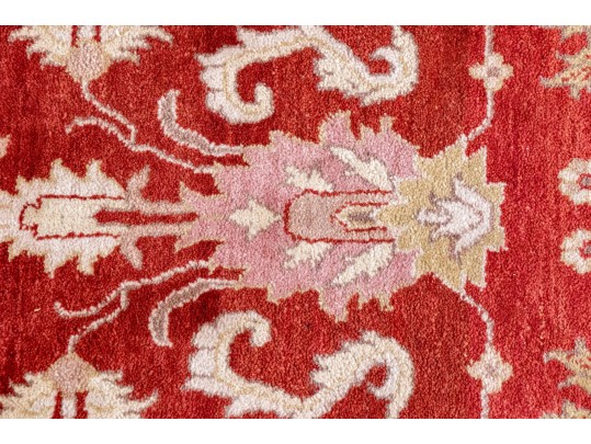 Hand-Knotted Wool Carpet, 14'-4