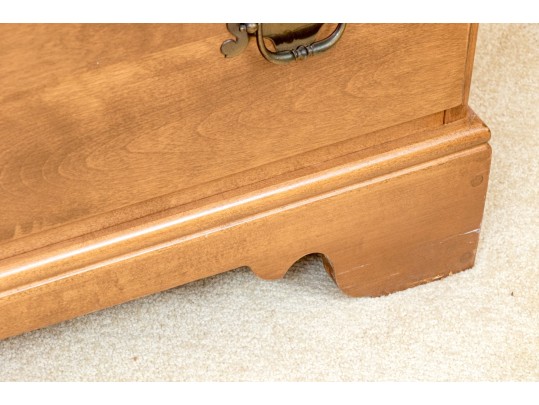 Ethan Allen American Traditional Solid Maple And Birch Chest Of Drawers