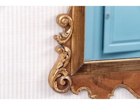 La Barge Italian Made Lavish Chippendale Style Mirror