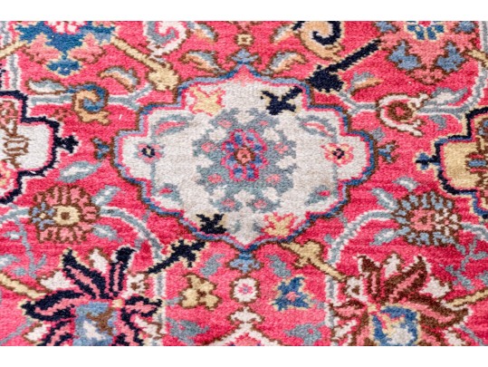 Hand-Knotted Wool Accent Carpet, 5'-10