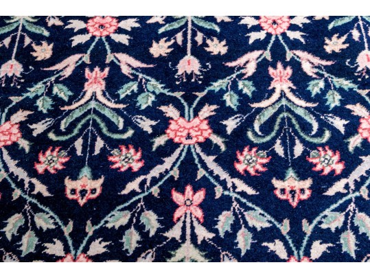 Hand-Knotted Indian Wool Carpet, 6' X 4'