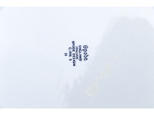 Collection Of Seven English Transferware Ceramics Including Spode & Coalport