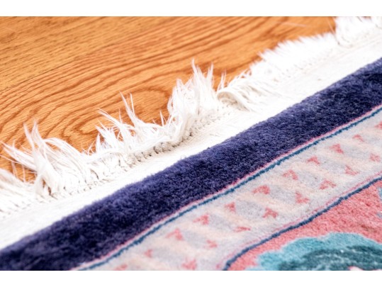 Hand-Knotted Wool Carpet, 10'-2