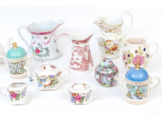 Great Variety Of Ceramics Including Lenox, Colonial Williamsburg, Sadler, And More