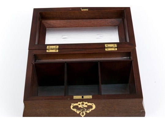 Virginia Metalcrafters Williamsburg Reproduction Tea Caddy