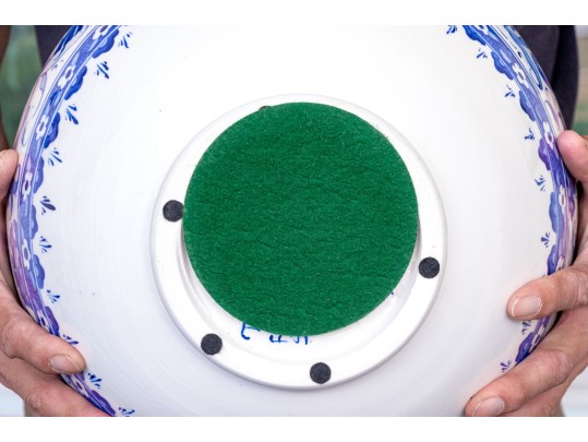 Turkish Merve Cini Reproduction Lidded Porcelain Jar