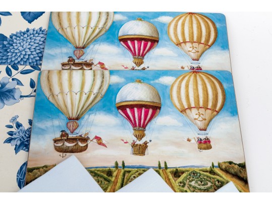 Collection Of Table Cloths, Table Runners, And Napkins