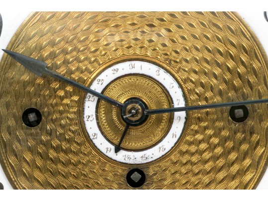 Viennese Empire Mantel Clock, Ca. 1810-15 (Original Purchase €2,800.)