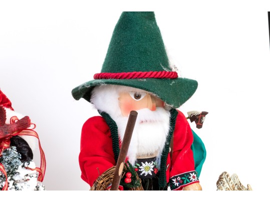 Vintage Collection Of Christmas Decorations, Including Ornaments