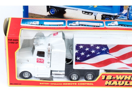 Nylint Toys And Ideal Model Semi-trucks