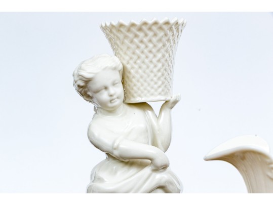 Collection Of Five Irish Belleek Ceramics