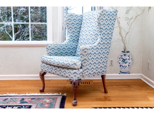 Hickory Chair Co. Upholstered Wing Chair