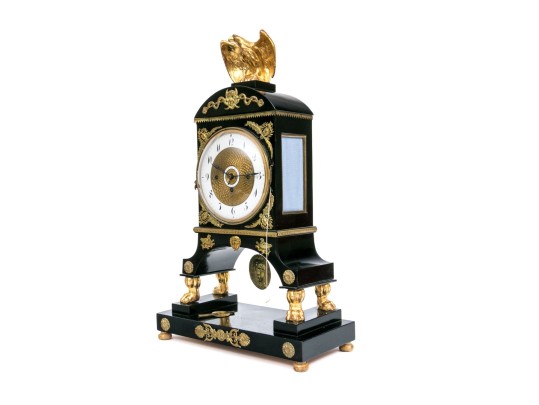 Viennese Empire Mantel Clock, Ca. 1810-15 (Original Purchase €2,800.)