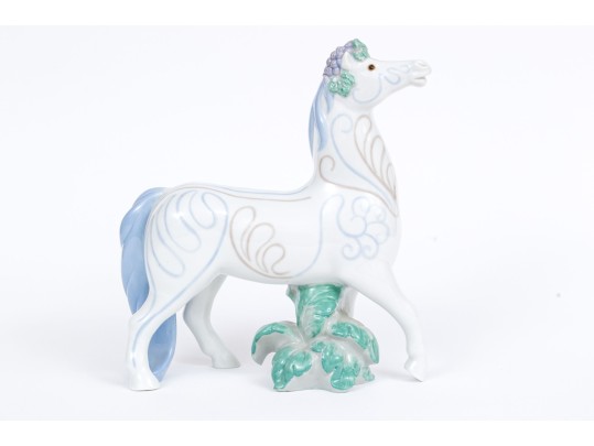 Llado Fantasy Hand-painted Ceramic Horse 