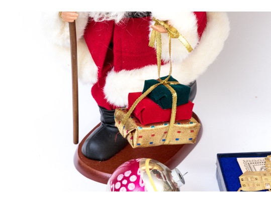 Vintage Collection Of Christmas Decorations, Including Ornaments