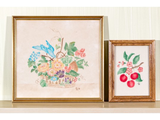 Two Signed Theorem Paintings, 1981