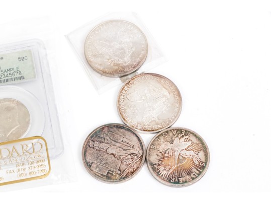Coin Lot: .999 Ingots, Eagles And More