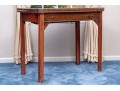Chippendale Style Flip-Top Games Table With Extension Leaf, For Up-cycle