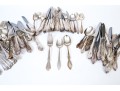 Three Partial Silver Plated Flatware Sets (98 Pcs): Rogers, Community & Oneida 