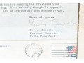 Letter Correspondence From JFK's Secretary Evelyn Lincoln, 1963
