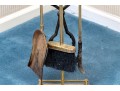 Quality Brass Fire Tools On Stand