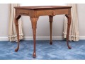 Attrib. Hickory Chair Queen Anne Style Tea Table