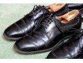 Collection Of Four Pairs Of Mens Dress Shoes, Including Ferragamo, Sizes: 10 1/2 And 11.