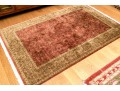 Hand-Knotted Wool Indian Accent Carpet, 5'-11