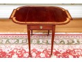 Baker Furniture Banded Mahogany Pembroke Table