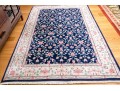 Hand-Knotted Indian Wool Carpet, 6' X 4'