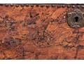 Chest Form Jewelry Box With Map Decoration