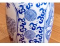 Chinese Blue And White Porcelain Floor Vase