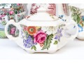 Great Variety Of Ceramics Including Lenox, Colonial Williamsburg, Sadler, And More