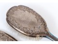 S. Kirk & Sons Sterling Silver Hand Mirror And Hair Brush