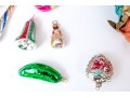 Vintage Collection Of Christmas Decorations, Including Ornaments