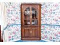 Corner Cabinet, Likely Ethan Allen Georgian Court
