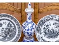 Collection Of Seven English Transferware Ceramics Including Spode & Coalport