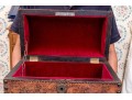 Chest Form Jewelry Box With Map Decoration