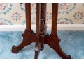 Victorian Walnut Pedestal Table, Ca. 1880