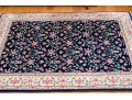 Hand-Knotted Indian Wool Carpet, 6' X 4'