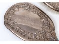 S. Kirk & Sons Sterling Silver Hand Mirror And Hair Brush