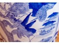 Chinese Blue And White Porcelain Floor Vase