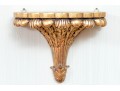Quality Pair Of Carved Gilt Wood And Gesso Wall Bracket Shelves