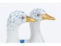 Portuguese Vista Alegre Porcelain Figurine Of Two Ducks