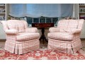 Quality Pair Of Pearson Upholstered Armchairs