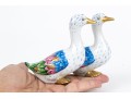 Portuguese Vista Alegre Porcelain Figurine Of Two Ducks
